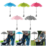 Maxbell Stroller Parasol Sun Protection Clamp on Umbrella for Traveling Outdoor blue