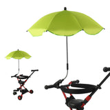 Maxbell Stroller Parasol Sun Protection Clamp on Umbrella for Traveling Outdoor green