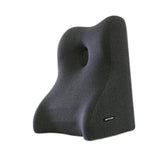 Maxbell Memory Foam Cushion Portable Lumbar Back Support Cushion for Sofas Beds Home Dark Gray
