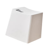 Maxbell Bathroom Stool Non Slip Foot Rest Step Stool for Living Room Office Playroom White