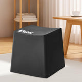 Maxbell Bathroom Stool Non Slip Foot Rest Step Stool for Living Room Office Playroom Black