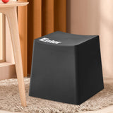 Maxbell Bathroom Stool Non Slip Foot Rest Step Stool for Living Room Office Playroom Black
