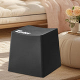 Maxbell Bathroom Stool Non Slip Foot Rest Step Stool for Living Room Office Playroom Black