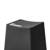 Maxbell Bathroom Stool Non Slip Foot Rest Step Stool for Living Room Office Playroom Black