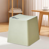 Maxbell Bathroom Stool Non Slip Foot Rest Step Stool for Living Room Office Playroom Green