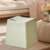 Maxbell Bathroom Stool Non Slip Foot Rest Step Stool for Living Room Office Playroom Green