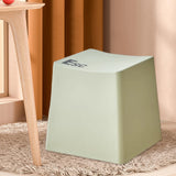Maxbell Bathroom Stool Non Slip Foot Rest Step Stool for Living Room Office Playroom Green