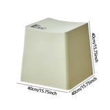 Maxbell Bathroom Stool Non Slip Foot Rest Step Stool for Living Room Office Playroom Green