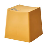 Maxbell Bathroom Stool Non Slip Foot Rest Step Stool for Living Room Office Playroom Yellow