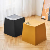Maxbell Bathroom Stool Non Slip Foot Rest Step Stool for Living Room Office Playroom Yellow