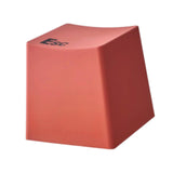 Maxbell Bathroom Stool Non Slip Foot Rest Step Stool for Living Room Office Playroom Red
