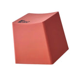 Maxbell Bathroom Stool Non Slip Foot Rest Step Stool for Living Room Office Playroom Red