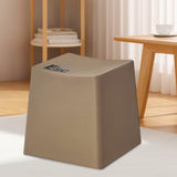 Maxbell Bathroom Stool Non Slip Foot Rest Step Stool for Living Room Office Playroom Camel