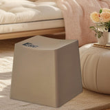 Maxbell Bathroom Stool Non Slip Foot Rest Step Stool for Living Room Office Playroom Camel