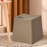 Maxbell Bathroom Stool Non Slip Foot Rest Step Stool for Living Room Office Playroom Camel