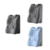 Maxbell Back Lumbar Support Cushion Protection Neck Pillow for Bed Home Sofa Dark Gray