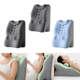 Maxbell Back Lumbar Support Cushion Protection Neck Pillow for Bed Home Sofa Dark Gray