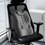 Maxbell Back Lumbar Support Cushion Protection Neck Pillow for Bed Home Sofa Dark Gray