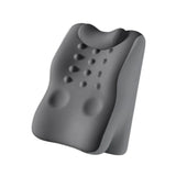 Maxbell Back Lumbar Support Cushion Protection Neck Pillow for Bed Home Sofa Gray