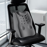 Maxbell Back Lumbar Support Cushion Protection Neck Pillow for Bed Home Sofa Gray