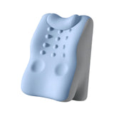Maxbell Back Lumbar Support Cushion Protection Neck Pillow for Bed Home Sofa Blue Gray