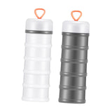 Maxbell 2Pcs Protein Containers Gift Food Storage Containers for Workout Sports