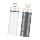 Maxbell 2Pcs Protein Containers Gift Food Storage Containers for Workout Sports