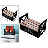 Maxbell Detergent Holder Shelf Laundry Room Organization Laundry Detergent Organizer black