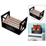 Maxbell Detergent Holder Shelf Laundry Room Organization Laundry Detergent Organizer black