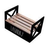 Maxbell Detergent Holder Shelf Laundry Room Organization Laundry Detergent Organizer black