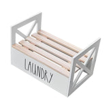 Maxbell Detergent Holder Shelf Laundry Room Organization Laundry Detergent Organizer white
