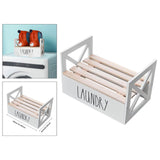 Maxbell Detergent Holder Shelf Laundry Room Organization Laundry Detergent Organizer white