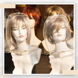 Maxbell 6Pcs Wig Storage Bag Portable with Drawstring for Travel Home Transportation beige