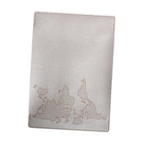 Maxbell Passport Holder Cover Vacation Document Organizer Case Passport Wallet Cover white