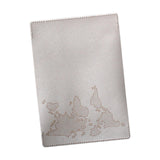 Maxbell Passport Holder Cover Vacation Document Organizer Case Passport Wallet Cover white