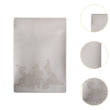 Maxbell Passport Holder Cover Vacation Document Organizer Case Passport Wallet Cover white
