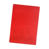 Maxbell Passport Holder Cover Vacation Document Organizer Case Passport Wallet Cover red