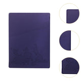 Maxbell Passport Holder Cover Vacation Document Organizer Case Passport Wallet Cover blue