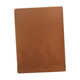 Maxbell Passport Holder Cover Vacation Document Organizer Case Passport Wallet Cover brown