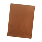 Maxbell Passport Holder Cover Vacation Document Organizer Case Passport Wallet Cover brown