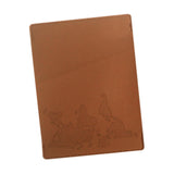 Maxbell Passport Holder Cover Vacation Document Organizer Case Passport Wallet Cover brown