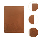 Maxbell Passport Holder Cover Vacation Document Organizer Case Passport Wallet Cover brown