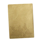 Maxbell Passport Holder Cover Vacation Document Organizer Case Passport Wallet Cover gold