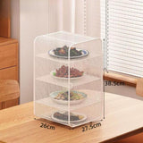 Maxbell Food Cover Rack 4 Layer Iron Mesh Stand Multifunctional Guard for Home