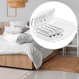 Maxbell 4 Pieces Lock Sheet Holders Anti Slip Keep in Place Gift Fitted Sheet Straps White