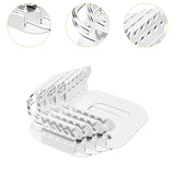 Maxbell 4 Pieces Lock Sheet Holders Anti Slip Keep in Place Gift Fitted Sheet Straps White
