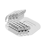 Maxbell 4 Pieces Lock Sheet Holders Anti Slip Keep in Place Gift Fitted Sheet Straps Gray