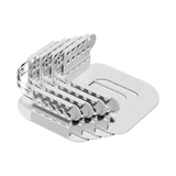 Maxbell 4 Pieces Lock Sheet Holders Anti Slip Keep in Place Gift Fitted Sheet Straps Gray