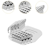 Maxbell 4 Pieces Lock Sheet Holders Anti Slip Keep in Place Gift Fitted Sheet Straps Gray
