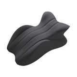 Maxbell Memory Cotton Bed Wedge Pillow Ergonomic Design for Apartment Dorm Men Women Dark Gray